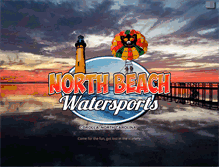 Tablet Screenshot of northbeachwatersports.com